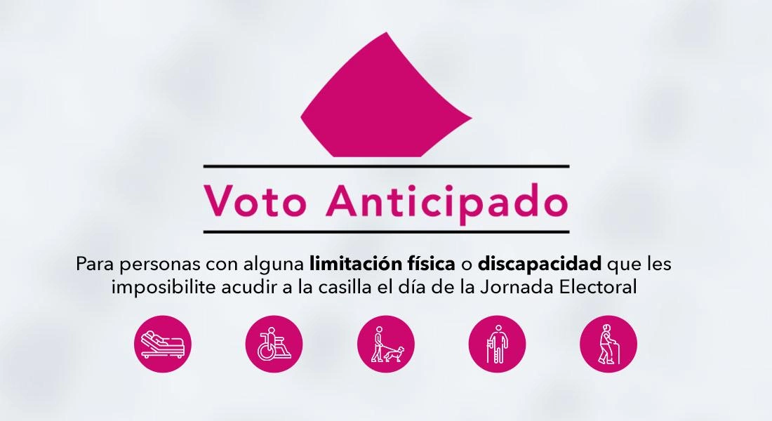 Se implementa la modalidad de Voto Anticipado para las Elecciones 2024