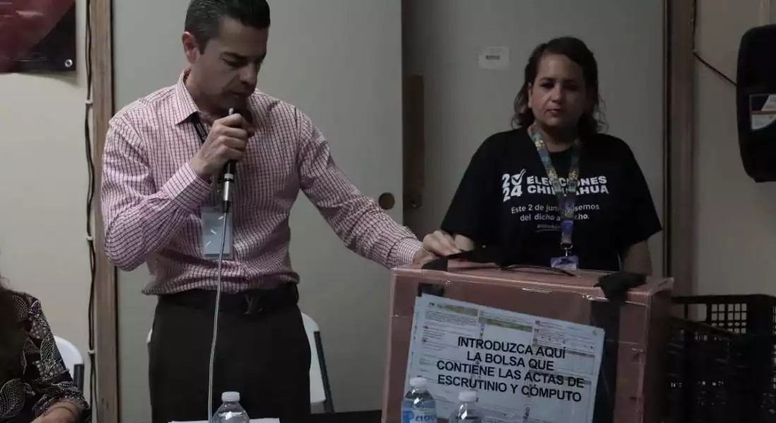 Reciben primer paquete para el PREP a Asamblea Municipal de Chihuahua