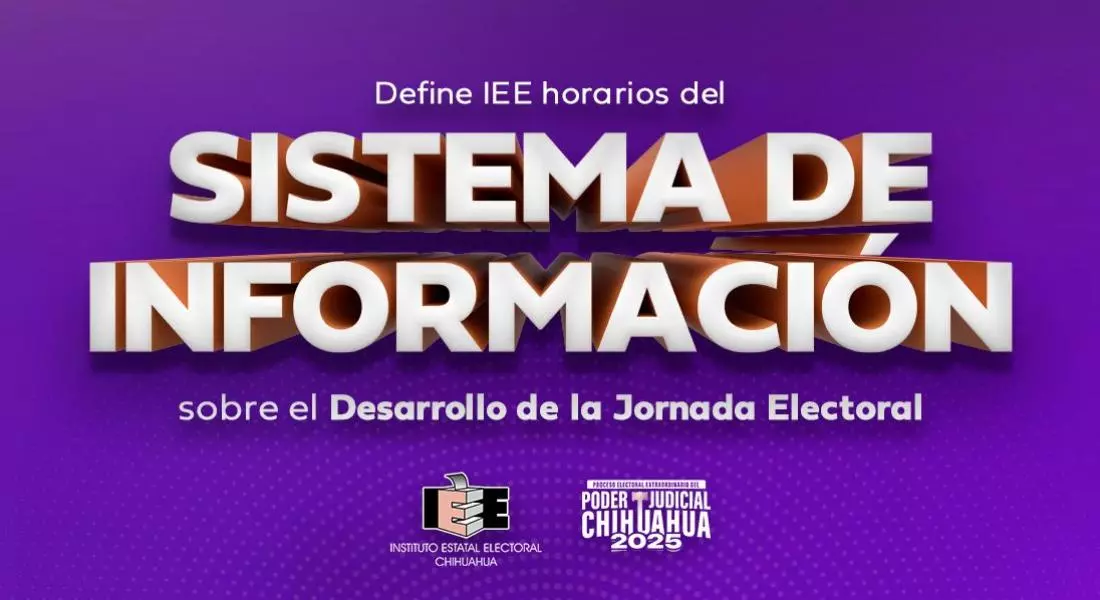 Define IEE horarios del Sistema de Información sobre el Desarrollo de la Jornada Electoral