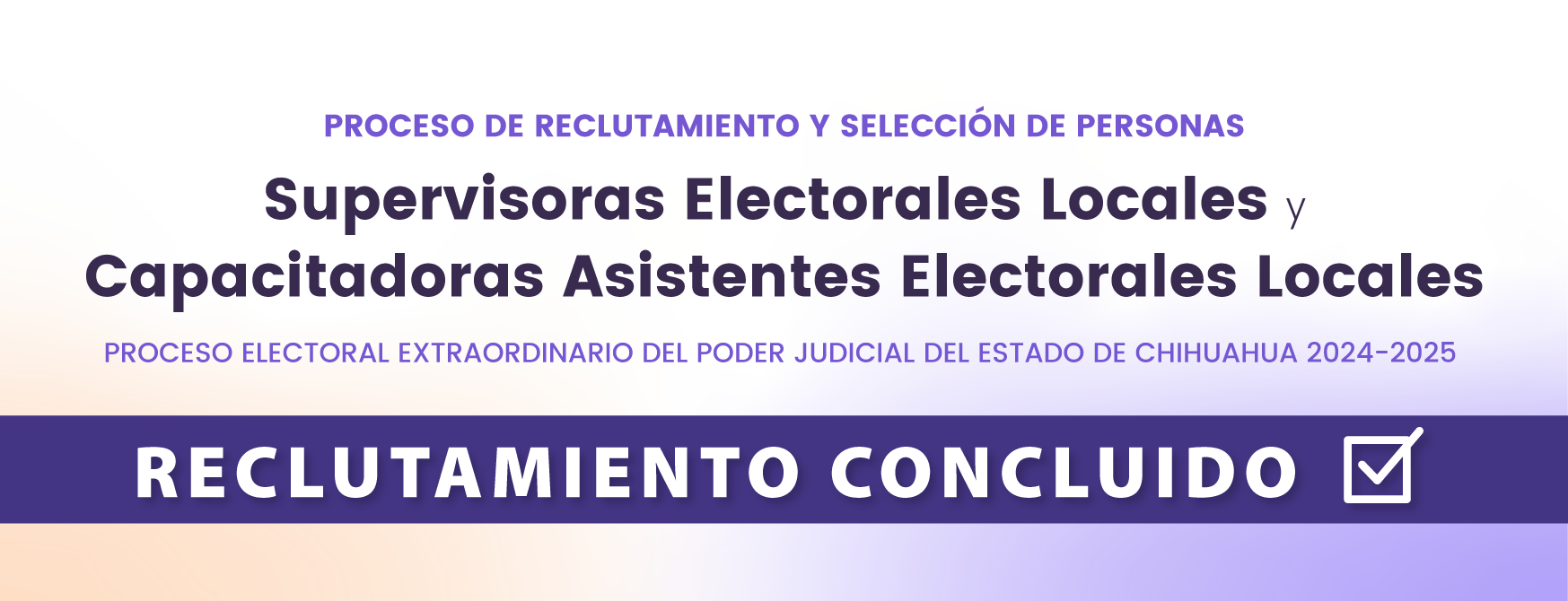 Reclutación de SEL y CAEL